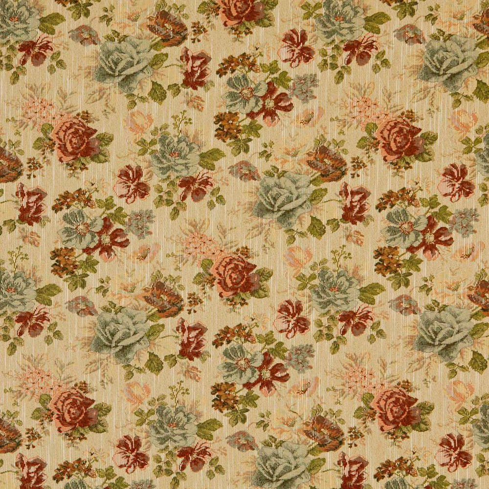 D2042 Garden by Charlotte Designer Fabric Tapestry Classics II 70% Polyester, 30% Cotton Asia Exceeds 100,000 Wyzenbeek Rubs (Heavy Duty) </p><p>Repeat: Horizontal: 17" x Vertical: 14" 54 Inches - Swanky Fabrics -