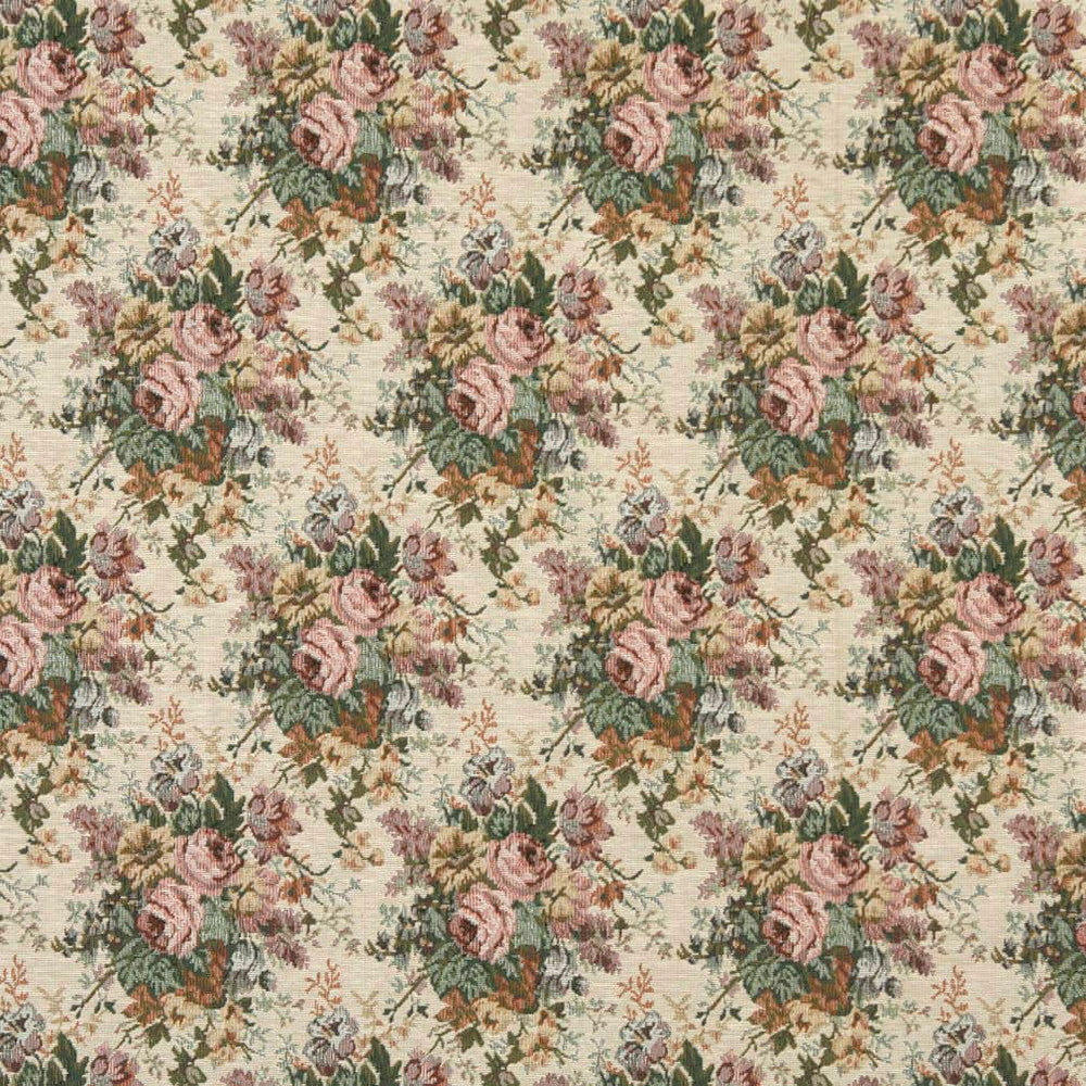 D2047 Antique Rose by Charlotte Designer Fabric Tapestry Classics II 47% Polyester, 28% Cotton, 25% Olefin Asia Exceeds 100,000 Wyzenbeek Rubs (Heavy Duty) </p><p>Repeat: Horizontal: 7" x Vertical: 11" 54 Inches - Swanky Fabrics -