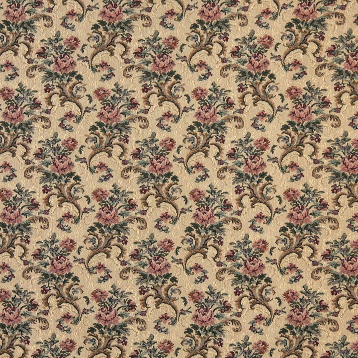 D2056 Spice by Charlotte Designer Fabric Tapestry Classics II 39% Polyester, 33% Olefin, 28% Cotton Asia Exceeds 100,000 Wyzenbeek Rubs (Heavy Duty) </p><p>Repeat: Horizontal: 6.5" x Vertical: 7" 54 Inches - Swanky Fabrics -