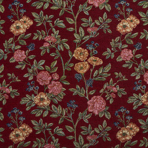 D2059 Merlot Bouquet by Charlotte Designer Fabric