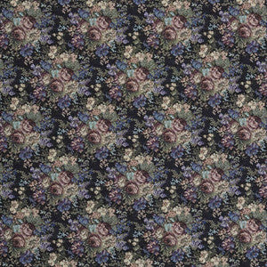 D2066 Ebony Rose by Charlotte Designer Fabric