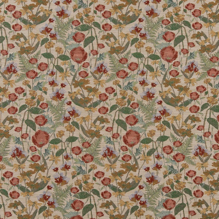 D2069 Poppy by Charlotte Designer Fabric Tapestry Classics II 65% Polyester, 35% Cotton Asia Exceeds 30,000 Wyzenbeek Rubs (Heavy Duty) </p><p>Repeat: Horizontal: 14.5" x Vertical: 27" 54 Inches - Swanky Fabrics -