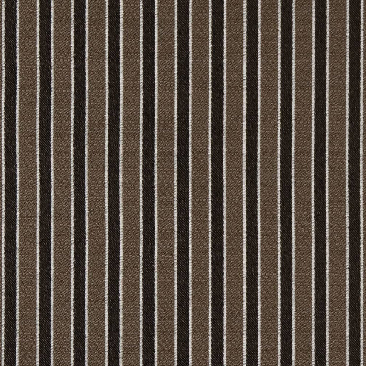 D2138 Truffle Stripe by Charlotte Designer Fabric Small Scale Patterns 100% Woven Polyester Asia Exceeds 100,000 Wyzenbeek Rubs (Heavy Duty) </p><p>Repeat: Horizontal: 1" 54 Inches - Swanky Fabrics -