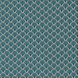 D2139 Aqua Scales by Charlotte Designer Fabric