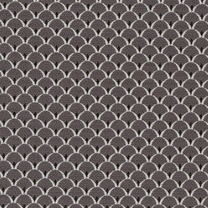D2140 Charcoal Scales by Charlotte Designer Fabric