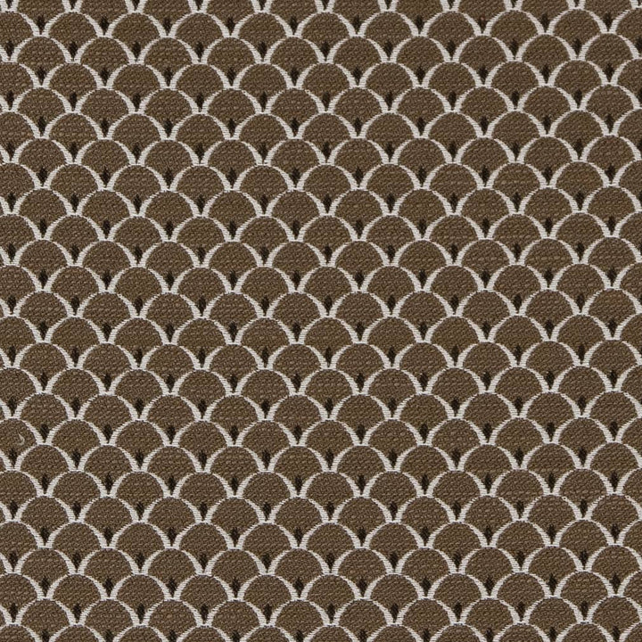 D2148 Truffle Scales by Charlotte Designer Fabric Small Scale Patterns 100% Woven Polyester Asia Exceeds 100,000 Wyzenbeek Rubs (Heavy Duty) </p><p>Repeat: Horizontal: 1" x Vertical: 1" 54 Inches - Swanky Fabrics -