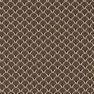 D2148 Truffle Scales by Charlotte Designer Fabric