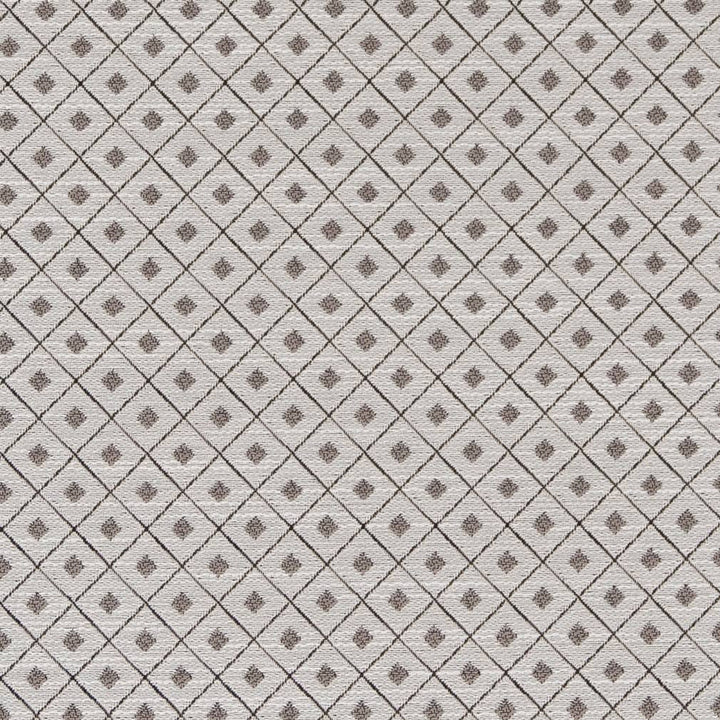 D2155 Pewter Diamond by Charlotte Designer Fabric Small Scale Patterns 100% Woven Polyester Asia Exceeds 100,000 Wyzenbeek Rubs (Heavy Duty) </p><p>Repeat: Horizontal: 1" x Vertical: 1" 54 Inches - Swanky Fabrics -