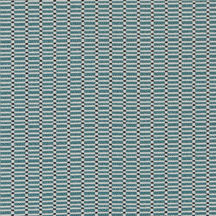 D2159 Aqua Stack by Charlotte Designer Fabric Small Scale Patterns 100% Woven Polyester Asia Exceeds 100,000 Wyzenbeek Rubs (Heavy Duty) </p><p>Repeat: Horizontal: .75" x Vertical: 1" 54 Inches - Swanky Fabrics -