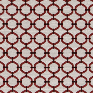 D2172 Ruby Lattice by Charlotte Designer Fabric