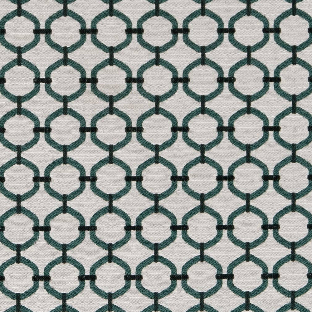 D2177 Jade Lattice by Charlotte Designer Fabric Small Scale Patterns 100% Woven Polyester Asia Exceeds 100,000 Wyzenbeek Rubs (Heavy Duty) </p><p>Repeat: Horizontal: 1.5" x Vertical: 1.5" 54 Inches - Swanky Fabrics -