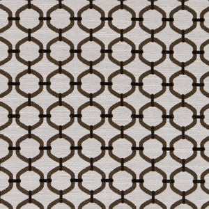 D2178 Truffle Lattice by Charlotte Designer Fabric
