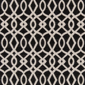 D2441 Black by Charlotte Designer Fabric