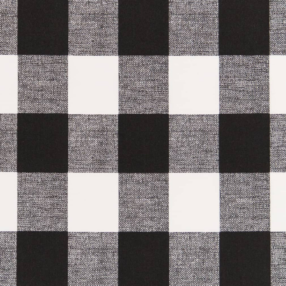 D2457 Black by Charlotte Designer Fabric Patio Prints 100% Polyester Made in USA Exceeds 60,000 Wyzenbeek Rubs (Heavy Duty) </p><p>Repeat: Horizontal 5.25" x Vertical 6.25" 54 Inches - Swanky Fabrics -