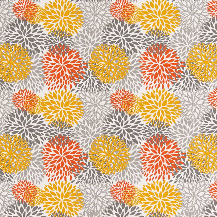 D2461 Orange by Charlotte Designer Fabric Patio Prints 100% Polyester Made in USA Exceeds 60,000 Wyzenbeek Rubs (Heavy Duty) </p><p>Repeat: Horizontal 13.5" x Vertical 12.5" 54 Inches - Swanky Fabrics -
