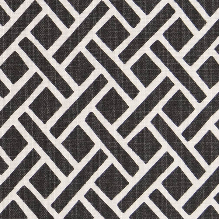 D2502 Ebony by Charlotte Designer Fabric Patio Prints 100% Polyester Made in USA Exceeds 60,000 Wyzenbeek Rubs (Heavy Duty) </p><p>Repeat: Horizontal 3" x Vertical 3.5" 54 Inches - Swanky Fabrics -