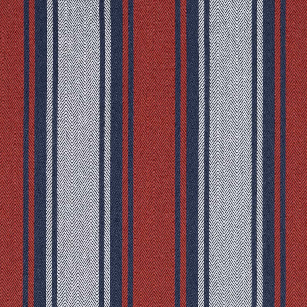 D2543 Tomato by Charlotte Designer Fabric Veranda 100% Polypropylene USA Exceeds 60,000 Wyzenbeek Rubs </p><p>Repeat: Horizontal 7.5" 54 Inches - Swanky Fabrics -