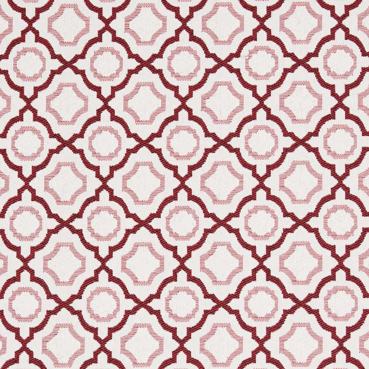D2560 Scarlet by Charlotte Designer Fabric Veranda 100% Polypropylene USA Exceeds 60,000 Wyzenbeek Rubs </p><p>Repeat: Horizontal 3.5" x Vertical 3.5" 54 Inches - Swanky Fabrics -
