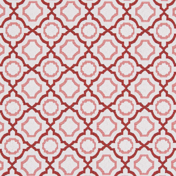D2561 Strawberry by Charlotte Designer Fabric Veranda 100% Polypropylene USA Exceeds 60,000 Wyzenbeek Rubs </p><p>Repeat: Horizontal 3.5" x Vertical 3.5" 54 Inches - Swanky Fabrics -
