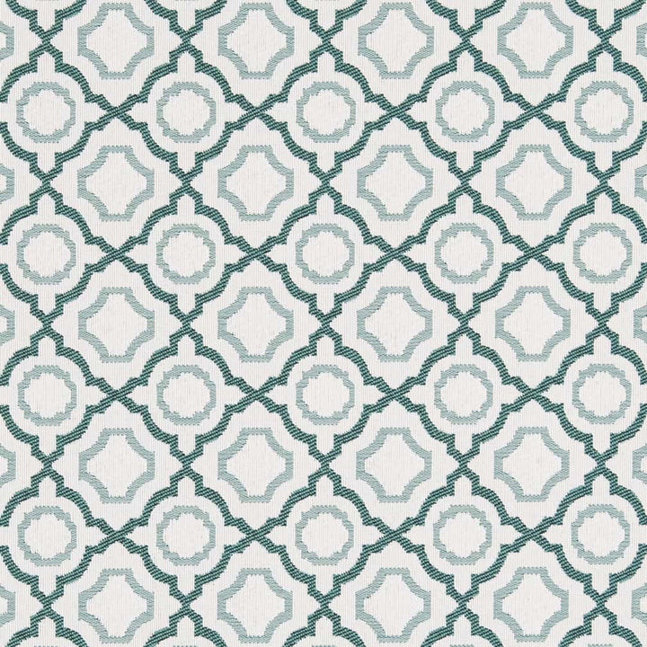 D2562 Lagoon by Charlotte Designer Fabric Veranda 100% Polypropylene USA Exceeds 60,000 Wyzenbeek Rubs </p><p>Repeat: Horizontal 3.5" x Vertical 3.5" 54 Inches - Swanky Fabrics -