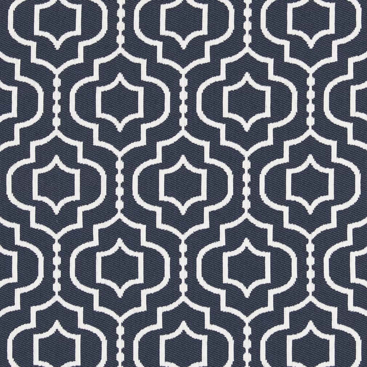 D2564 Navy by Charlotte Designer Fabric Veranda 100% Polypropylene USA Exceeds 60,000 Wyzenbeek Rubs </p><p>Repeat: Horizontal 5" x Vertical 7" 54 Inches - Swanky Fabrics -