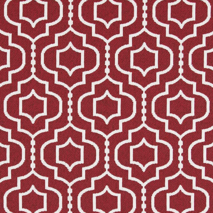 D2566 Crimson by Charlotte Designer Fabric Veranda 100% Polypropylene USA Exceeds 60,000 Wyzenbeek Rubs </p><p>Repeat: Horizontal 5" x Vertical 7" 54 Inches - Swanky Fabrics -