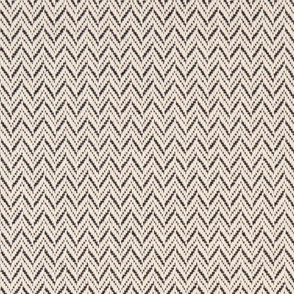 D2580 Chevron Coal by Charlotte Designer Fabric Classic Wovens 65% Cotton, 35% Recycled Polyester USA Exceeds 80,000 Wyzenbeek Rubs </p><p>Repeat: Horizontal .75" x Vertical .5" 54 Inches - Swanky Fabrics -