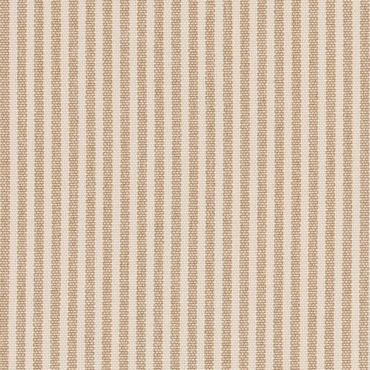 D2590 Ticking Sand by Charlotte Designer Fabric Classic Wovens 51% Cotton, 49% Recycled Polyester USA Exceeds 80,000 Wyzenbeek Rubs </p><p>Repeat: Horizontal .5" 54 Inches - Swanky Fabrics -