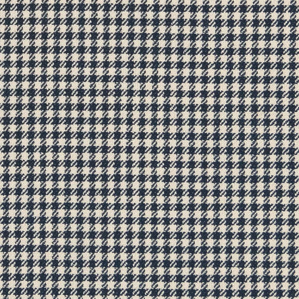D2609 Check Navy by Charlotte Designer Fabric Classic Wovens 82% Polyester, 18% Acrylic Asia Exceeds 100,000 Wyzenbeek Rubs </p><p>Repeat: Horizontal .5" x Vertical .5" 54 Inches - Swanky Fabrics -