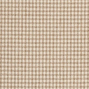 D2611 Check Sand by Charlotte Designer Fabric