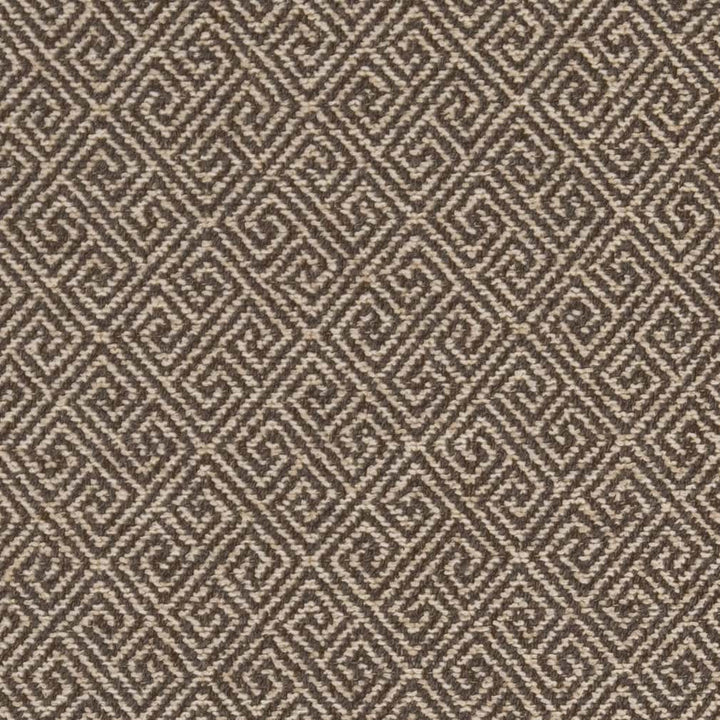 D2619 Greek Key Walnut by Charlotte Designer Fabric Classic Wovens 64% Polyester, 36% Acrylic USA Exceeds 100,000 Wyzenbeek Rubs </p><p>Repeat: Horizontal 3" x Vertical 3" 54 Inches - Swanky Fabrics -