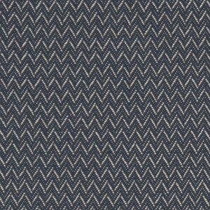 D2621 Chevron Navy by Charlotte Designer Fabric