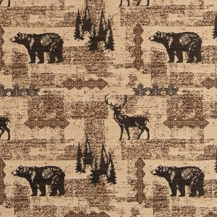 D2673 Woodland by Charlotte Designer Fabric Novelty Tapestry 100% Polyester Asia Exceeds 120,000 Wyzenbeek Rubs </p><p>Repeat: Horizontal 14" x Vertical 14" 54 Inches - Swanky Fabrics -
