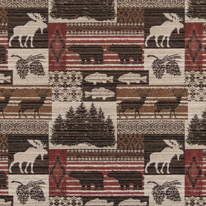 D2688 Moose Currant by Charlotte Designer Fabric