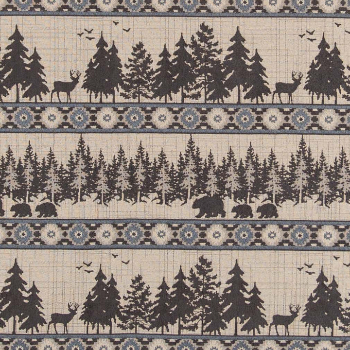 D2691 Forest Sky by Charlotte Designer Fabric Novelty Tapestry 55% Polyester, 45% Viscose Asia Exceeds 110,000 Wyzenbeek Rubs </p><p>Repeat: Horizontal 14" x Vertical 13.75" 54 Inches - Swanky Fabrics -