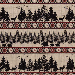 D2692 Forest Crimson by Charlotte Designer Fabric