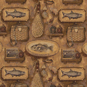 D2698 Big Catch by Charlotte Designer Fabric