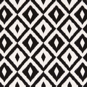 D2708 Black by Charlotte Designer Fabric