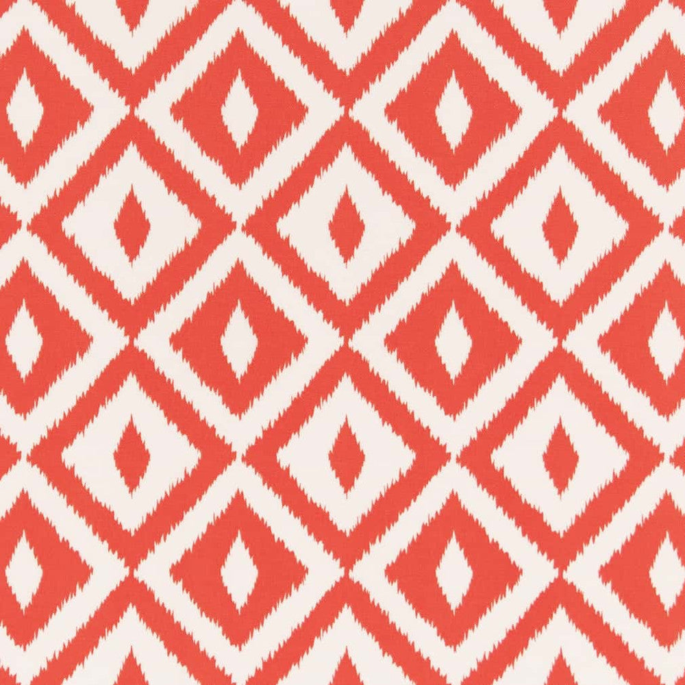 D2710 Coral by Charlotte Designer Fabric Patio Prints II 100% Spun Polyester Asia Exceeds 60,000 Wyzenbeek Rubs </p><p>Repeat: Horizontal 4.5" x Vertical 4.5" 54 Inches - Swanky Fabrics -