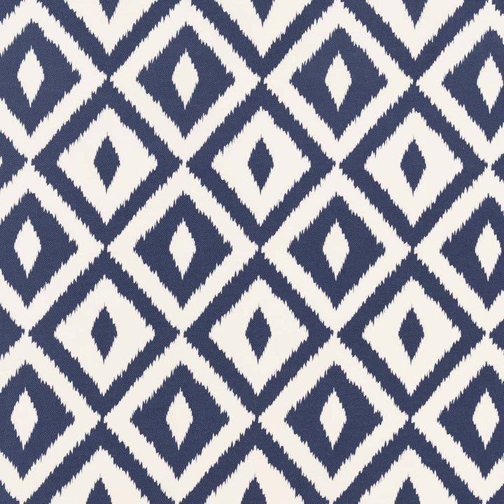 D2711 Denim by Charlotte Designer Fabric Patio Prints II 100% Spun Polyester Asia Exceeds 60,000 Wyzenbeek Rubs </p><p>Repeat: Horizontal 4.5" x Vertical 4.5" 54 Inches - Swanky Fabrics -