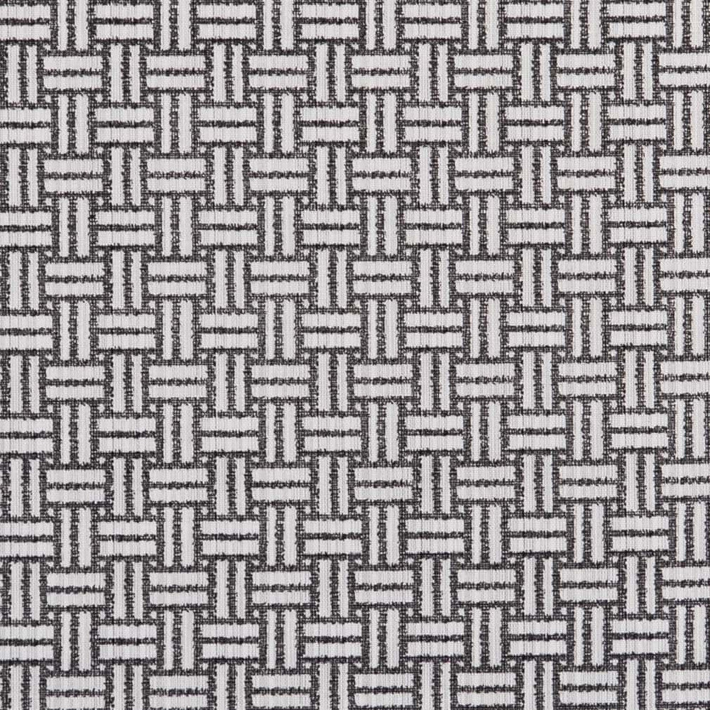 D2719 Charcoal by Charlotte Designer Fabric Patio Prints II 100% Spun Polyester Asia Exceeds 60,000 Wyzenbeek Rubs </p><p>Repeat: Horizontal 1.5" x Vertical 1.5" 54 Inches - Swanky Fabrics -