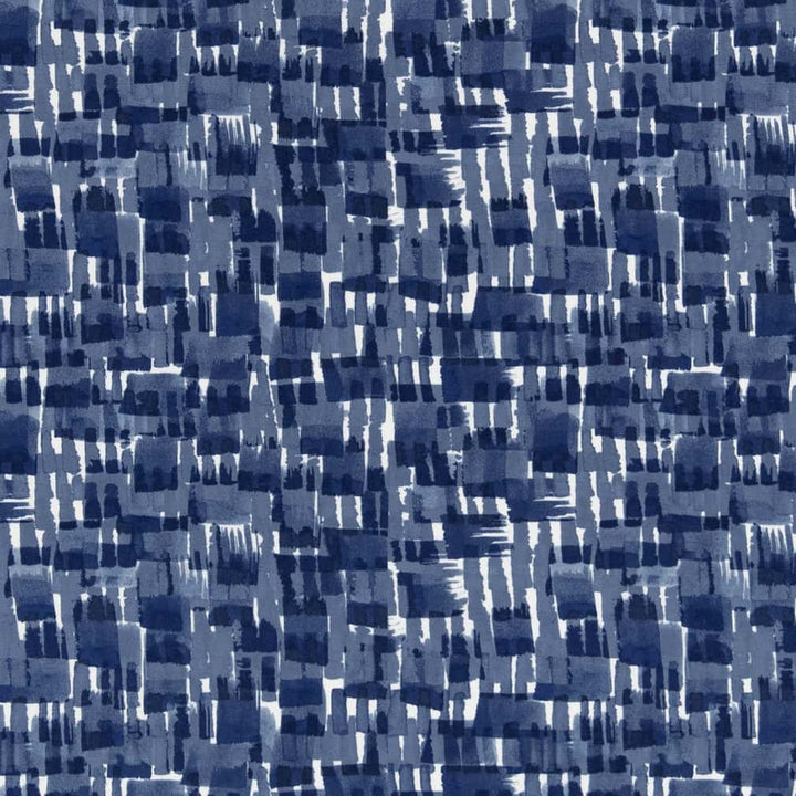 D2747 Ink by Charlotte Designer Fabric Patio Prints II 100% Spun Polyester Asia Exceeds 60,000 Wyzenbeek Rubs </p><p>Repeat: Horizontal 11" x Vertical 8.5" 54 Inches - Swanky Fabrics -