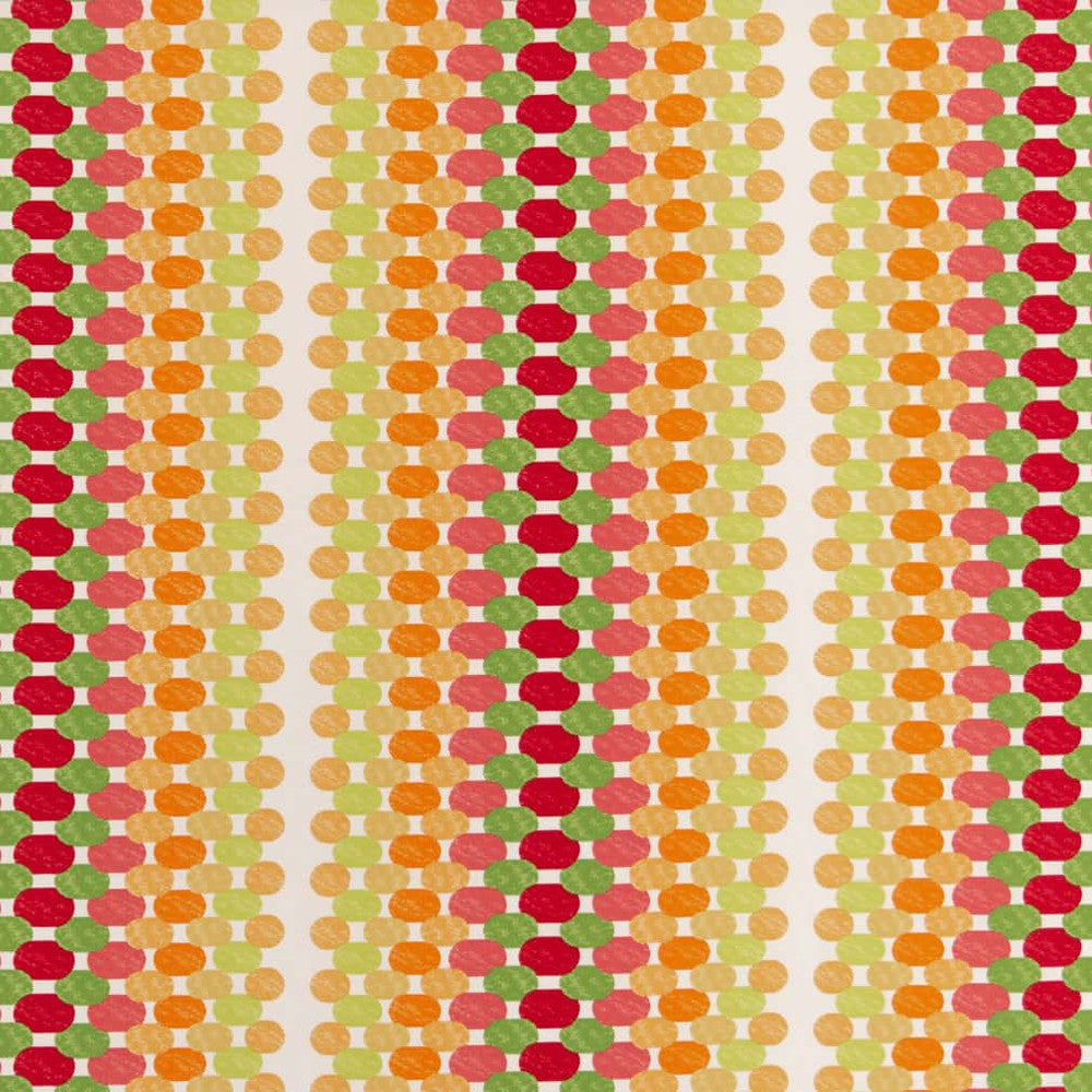 D2763 Citrus by Charlotte Designer Fabric Patio Prints II 100% Spun Polyester Asia Exceeds 60,000 Wyzenbeek Rubs </p><p>Repeat: Horizontal 13.5" x Vertical 1.5" 54 Inches - Swanky Fabrics -