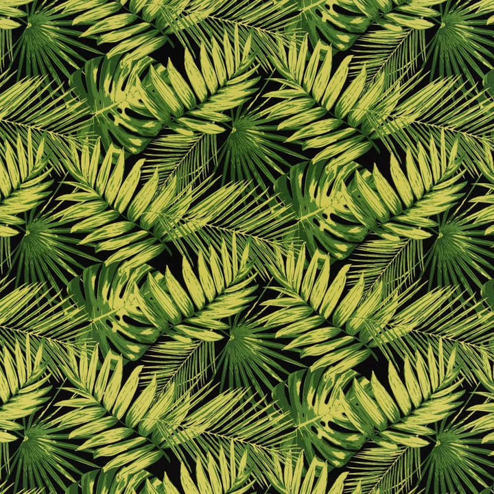 D2766 Noir by Charlotte Designer Fabric Patio Prints II 100% Spun Polyester Asia Exceeds 60,000 Wyzenbeek Rubs </p><p>Repeat: Horizontal 25" x Vertical 12.5" 54 Inches - Swanky Fabrics -