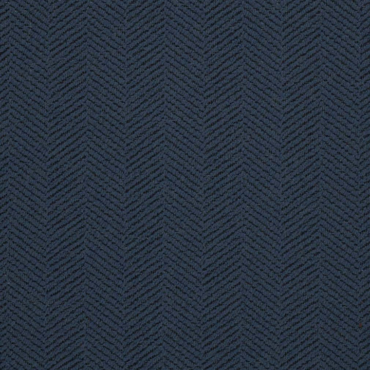 D2870 Indigo by Charlotte Designer Fabric Herringbone 70% Polyester, 30% Acrylic USA Exceeds 100,000 Wyzenbeek Rubs </p><p>Repeat: Horizontal 2" 54 Inches - Swanky Fabrics -