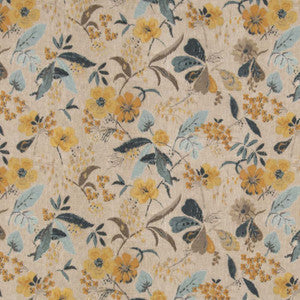 D2917 Peacock by Charlotte Designer Fabric