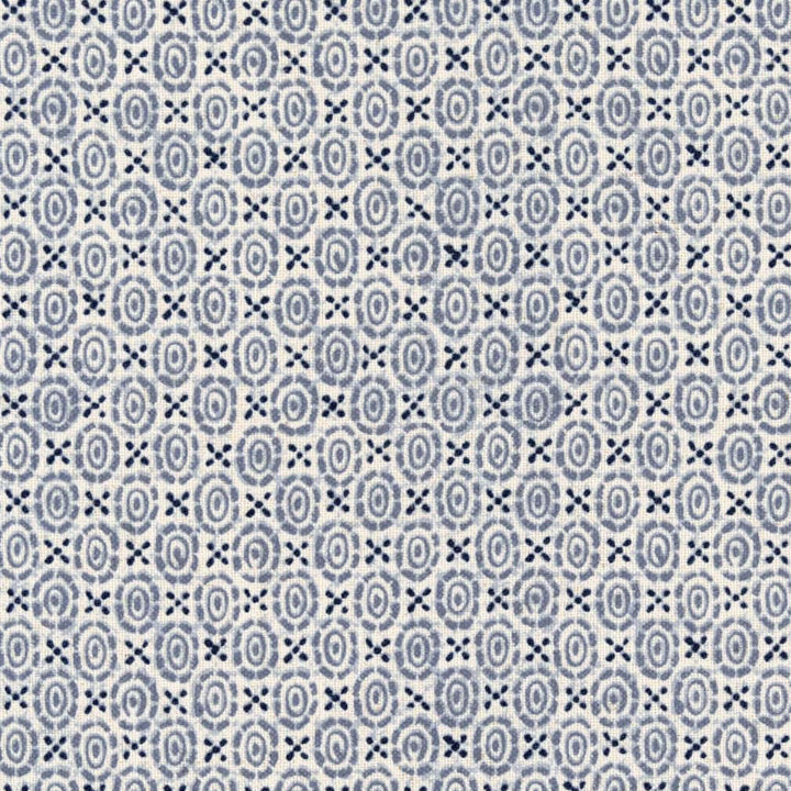 D2944 Cornflower by Charlotte Designer Fabric Crypton Prints 92% Polyester, 8% Linen Asia Exceeds 60,000 Wyzenbeek Rubs </p><p>Repeat: Horizontal 1.5" x Vertical 2" 54 Inches - Swanky Fabrics -