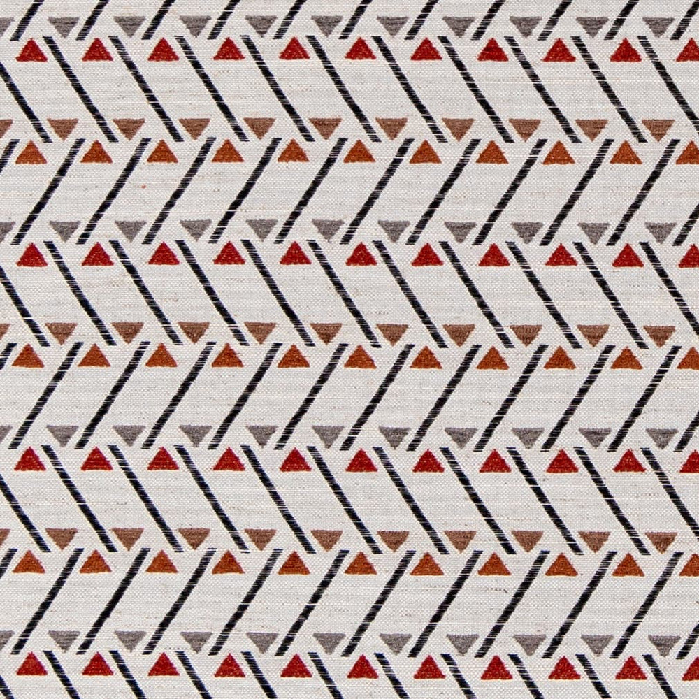 D3049 Cayenne by Charlotte Designer Fabric Cityscapes II 97% Polyester, 3% Linen Asia Exceeds 100,000 Wyzenbeek Rubs (Heavy Duty) </p><p>Repeat: Horizontal 1" x Vertical 3" 54 Inches - Swanky Fabrics -