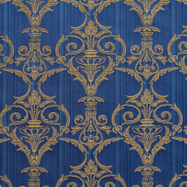 D306 Regal Victorian by Charlotte Designer Fabric Old World Classics 70% Polyester, 30% Cotton Spain Exceeds 30,000 Wyzenbeek Rubs (Heavy Duty) Horizontal: 7" x Vertical: 9" 54 Inches - Swanky Fabrics -
