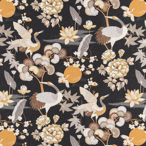 D3316 Noir by Charlotte Designer Fabric